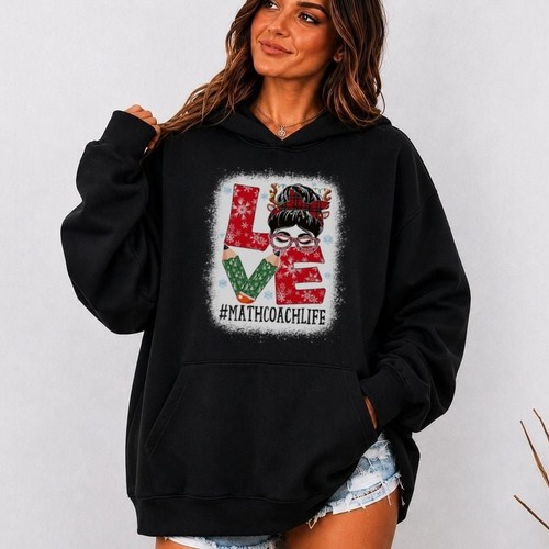 Math coach love christmas - coach,