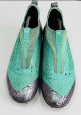 Puma Future 2.3 Netfit Mg Astro Turf Trainers Size 9.5 In Biscay Green.