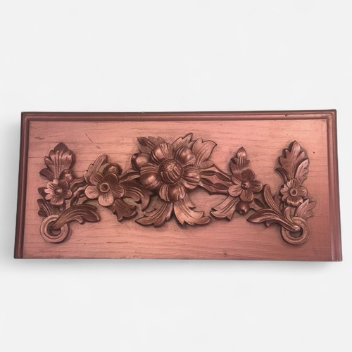 Vintage wood wall hanging - wood,