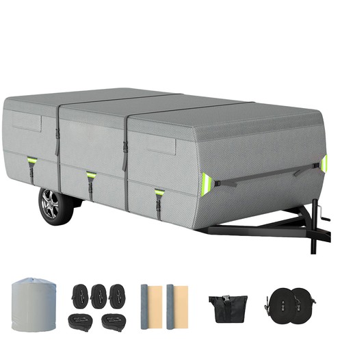 Pop folding camper cover - up,