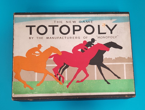 Vintage totopoly board game - totopoly,