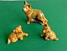 WADE DOG AND PUPP[ES; ALSATIAN MOTHER AND PUPPIES. [A]