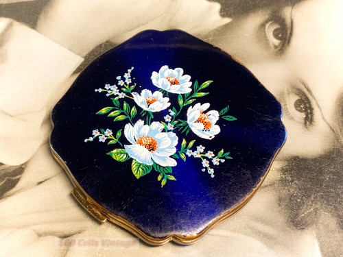 Melissa metallic blue floral