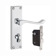 Victorian Scroll Bathroom Door