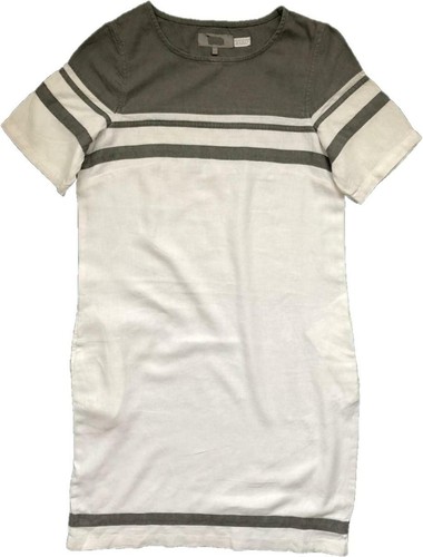 Next womens dress grey white - dress,
