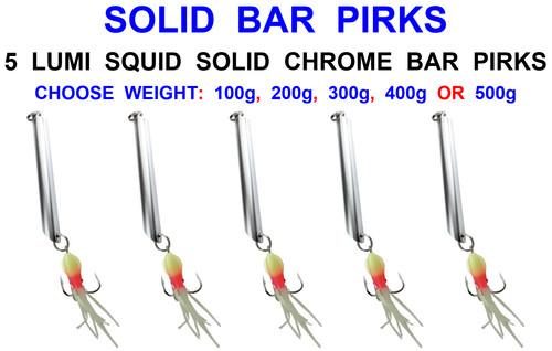 Lumi squid chrome bar - lumi, pirks