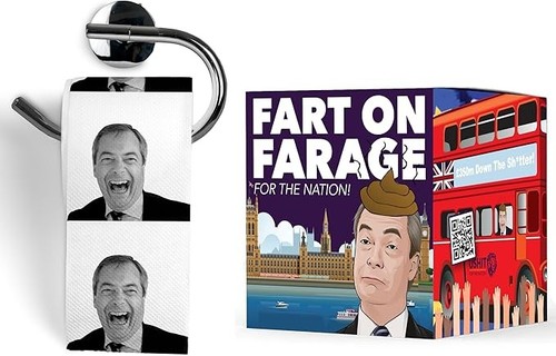 Nigel farage toilet paper - nigel,