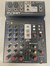 Peavey PV 6 BT 6 Channel Mixer