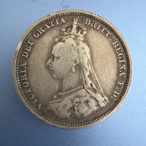 1887 queen victoria silver - 1887,
