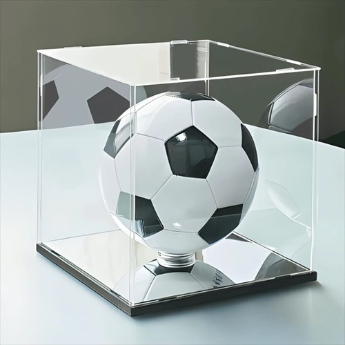 Acrylic sports ball display - sports,