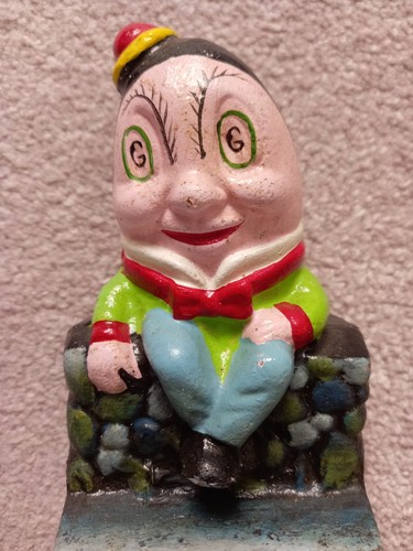 Rare cast iron humpty - rare,