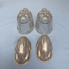 Set Of 4 Jelly Moulds.   (B50)