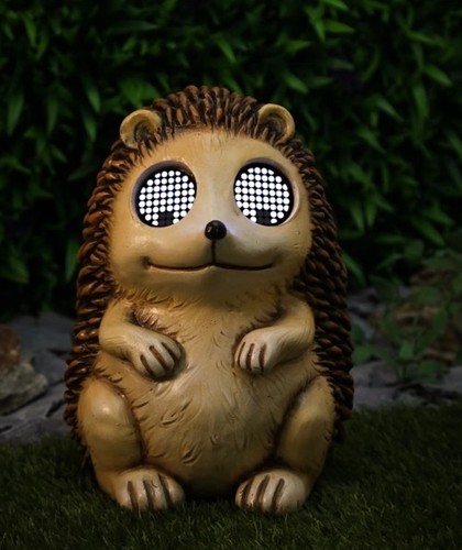 Solar powered hedgehog with - solar,