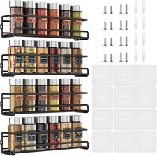 Spice Rack Wall Mounted - 4