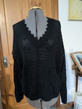 Per Una Black 100% cotton open