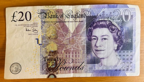 Bank england twenty pound - bank,