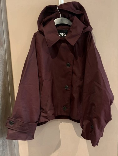 Zara burgundy water rain - , proof
