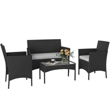 KEPLIN 4-Piece Rattan Garden