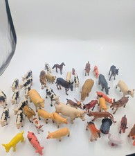 Plastic Farm Animal Figures