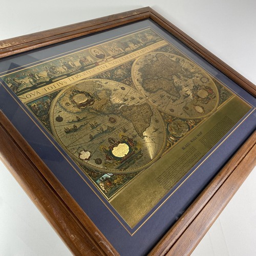 Gold foiled blaeu piscator - gold,