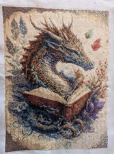 Finished unframed cross stitch - unframed,