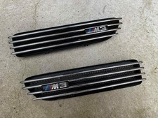 Original BMW chrome wing side grilles vents BMW E46 M3 coupe convertible