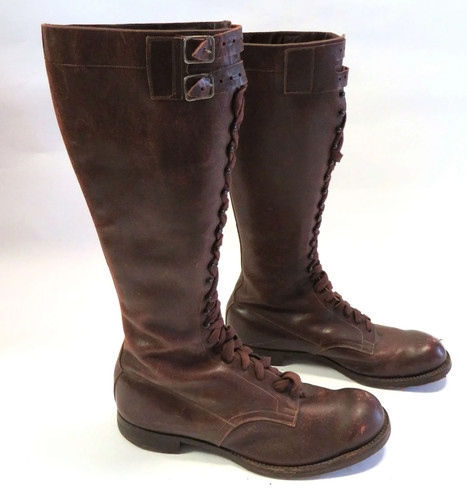 Brown leather medieval - brown,