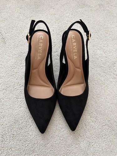 Carvela corletta black sling - black,