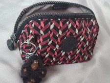 Kipling Small Make up Bag Pouch With NINO Monkey Used Excellent Condition 