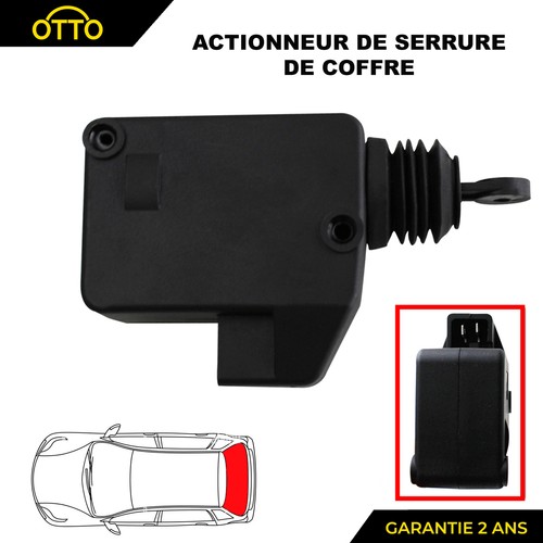 Actuator opening lock - opening, trunk