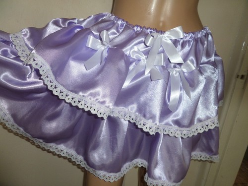 Adult sissy lilac frilly - sissy,
