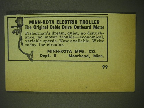 1952 minn kota electric - 1952,