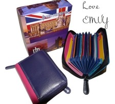 Concertina Leather credit card