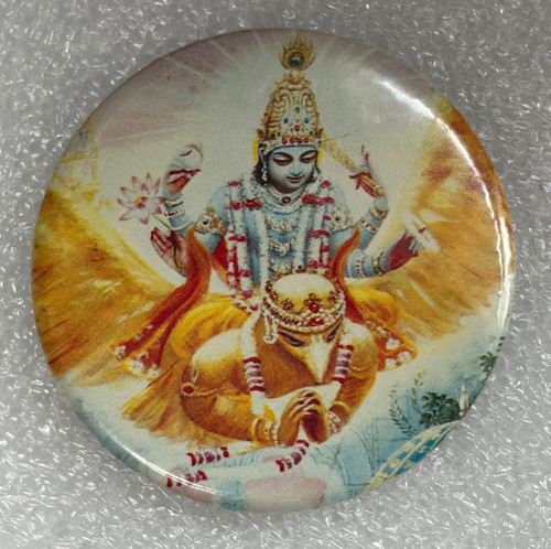 Hindu deity lord - vishnu, riding