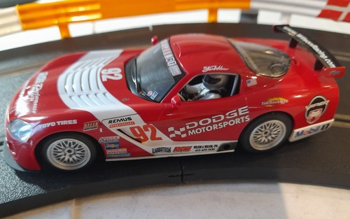 Scalextric car dodge viper r - car,