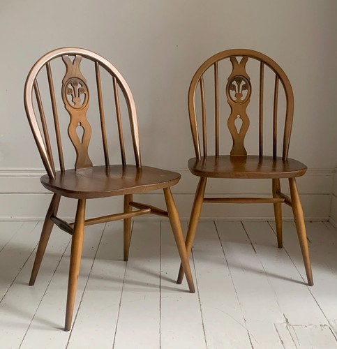 Pair vintage ercol - pair,