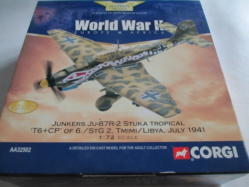 Corgi junkers ju87b 2 - corgi,