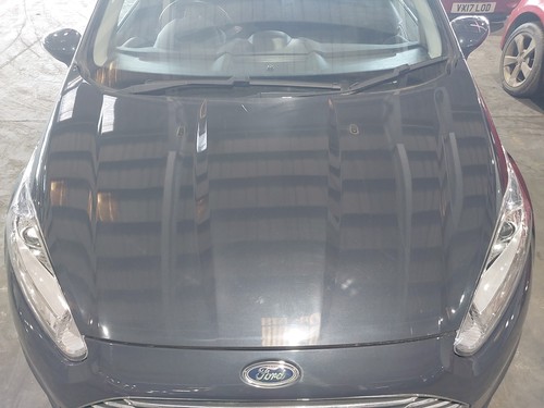 Bonnet grey ford fiesta - bonnet,
