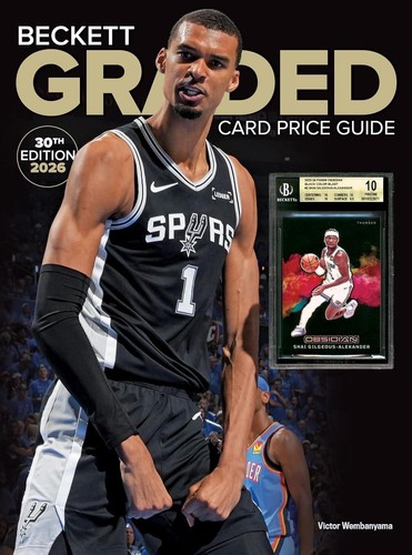 Beckett graded sports card - graded,