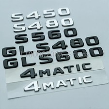 2017 Letters S450 S480 S500