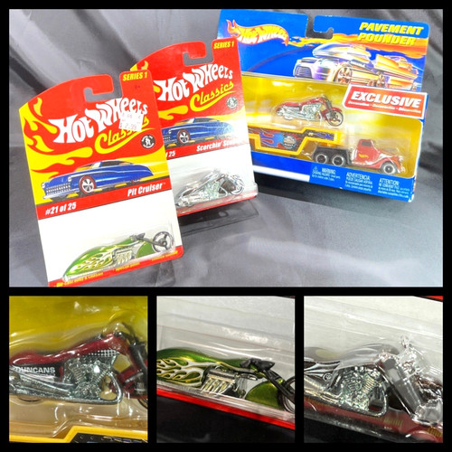 Hot wheels classics motorcycle - hot,