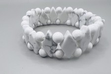 New Lola Rose  White Howlite
