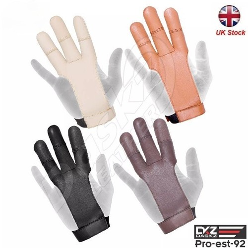 Archery leather finger - leather, 3