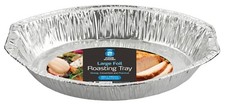 Large Oval Foil Turkey Roasting Tray Aluminium Disposable Catering Dish Pan XMAS