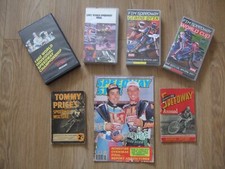 4 VHS SPEEDWAY VIDEO'S AND 3