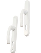 uPVC Door Handle set 92pz sprung double glazing patio pvc lever 240mm 220mm