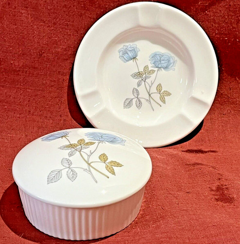 Wedgewood ice rose trinket box - rose,