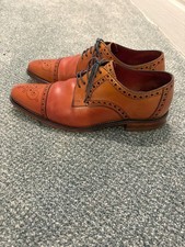 Loake Foley tan brogue shoes