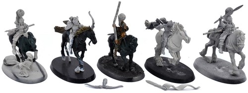 Wood elves glade riders 1 - 5,