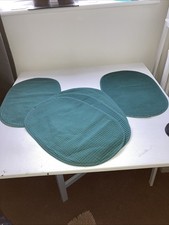 6 Green Cloth Placemats